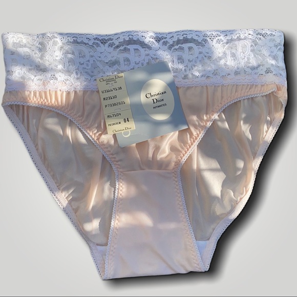 Dior Intimates & Sleepwear Dior Vintage Peach Monogram Top